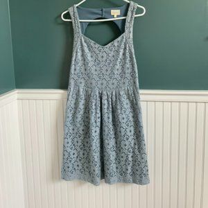 Deletta Anthropologie Lace Sleeveless Dress Medium